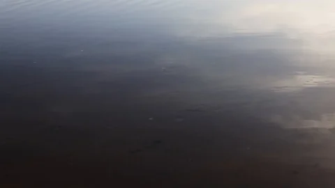 Beach view, waves break on tropical yellow sand beach. Sea waves on yellow sand Stock Footage 127357710