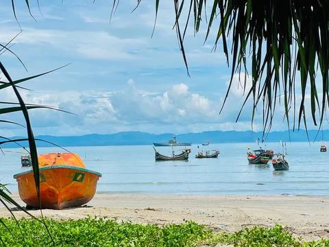 Beach views Stock Photos