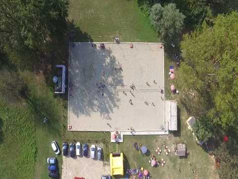 Beach volley Stock Footage 75215219