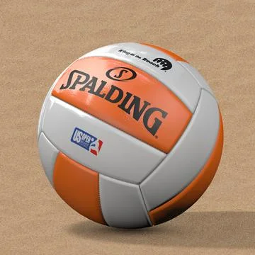 Beach Volleyball 3D Model