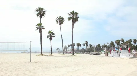 Beach Volleyball Stock Footage 738336