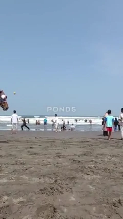 BEACH VOLLEYBALL Video stock 244529931
