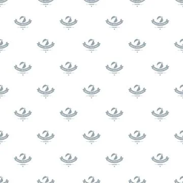 Beach volleyball pattern seamless Illustrazione stock