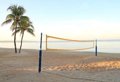 Beach volleyball Stock-Fotos