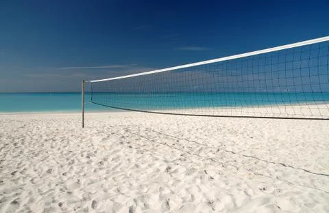 Beach volleyball Stock Photos