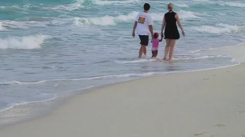 Beach Walk Video stock 82358151
