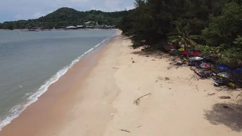 Beach Walk Stock Footage 303772007