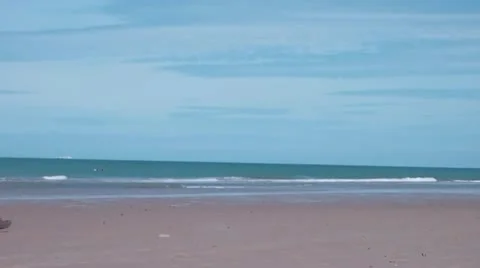 Beach walking Stock Footage 11933639