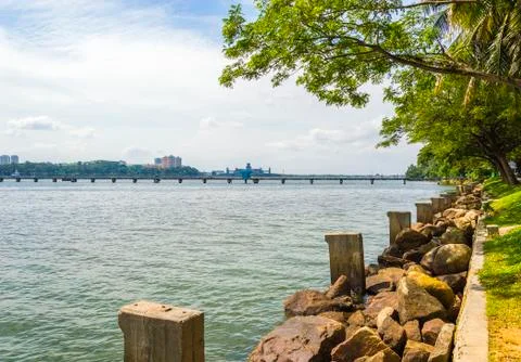 Beach wall Stock Photos