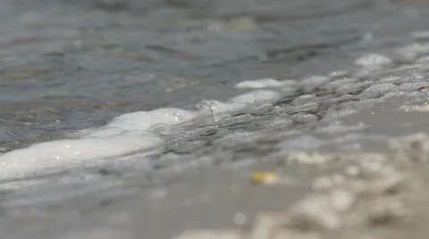 Beach water wave Stock Footage 63404029