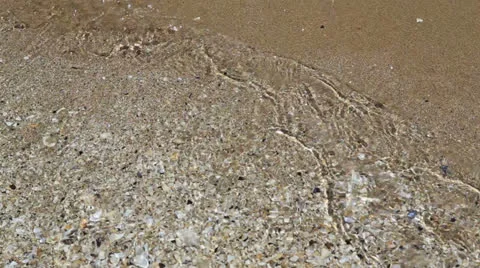 Beach wave background Stock Footage 22518738