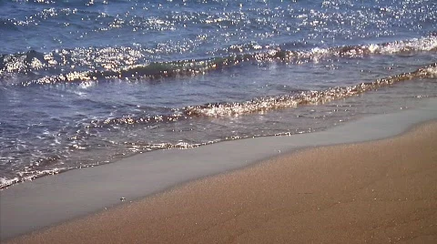 Beach wave Stock Footage 733501