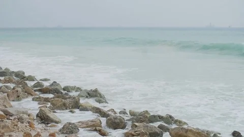 Beach Wave Slow Motion HD 24 fps Vidéo 73495043