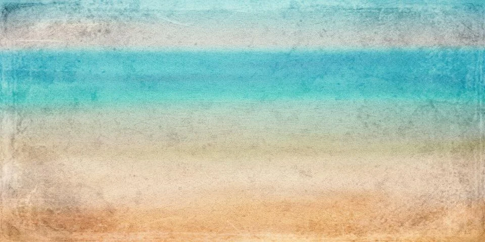 Beach Wave Summer Background Stock Illustration