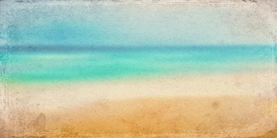 Beach Wave Summer Background Stock Illustration