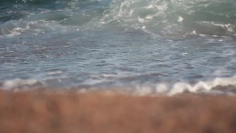 Beach Waves 001 Stock Footage 344267874