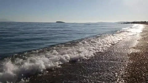 Beach waves  (1080p) 動画素材 252425361