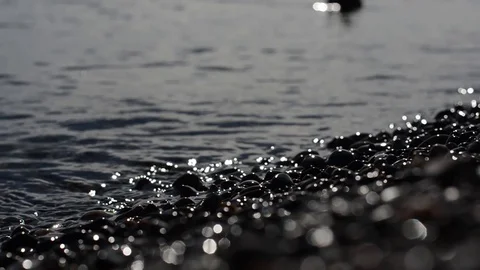 Beach waves 2 Video stock 129807795