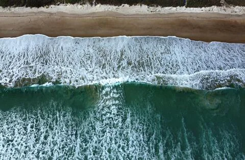 Beach Waves 2 스톡 사진