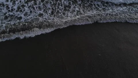 Beach waves Drone Stock Footage 239192632
