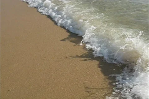 Beach waves Stock Footage 113804