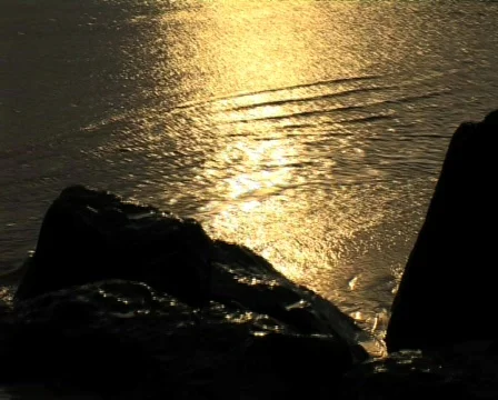 Beach waves Stock Footage 681286