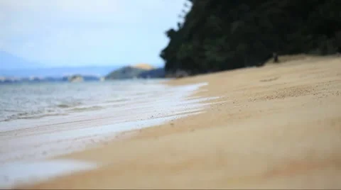 Beach Waves Stock Footage 10897233