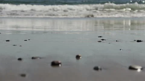 Beach Waves Stock Footage 11966478