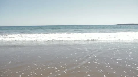 Beach Waves Stock Footage 11968347