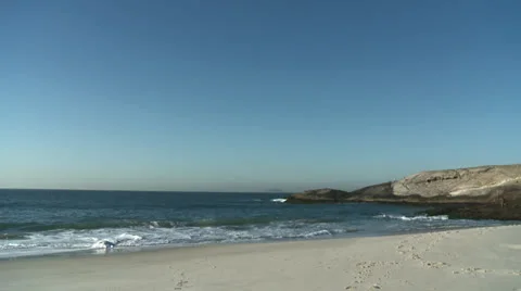 Beach waves Stock Footage 26734892