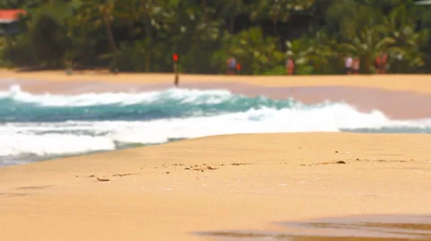 Beach Waves Stock Footage 31859012