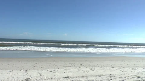 Beach waves Video stock 36989874