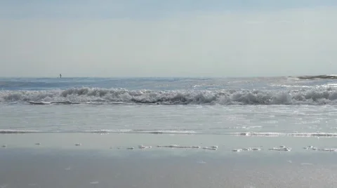 Beach Waves Video stock 54249465