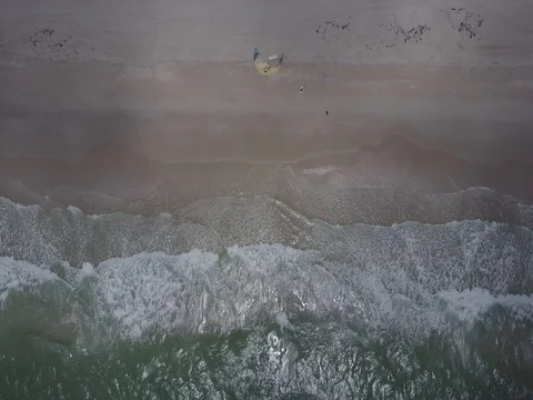 Beach waves Stock Footage 77040578