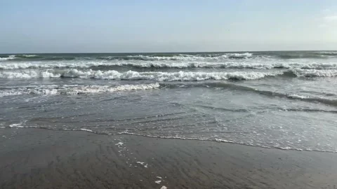 Beach waves Stock Footage 139643490