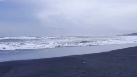 Beach waves Stock Footage 221329005