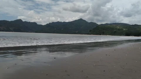 Beach Waves Stock Footage 240500267