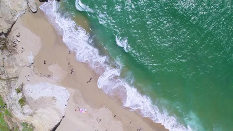 Beach waves Stock-Footage 243408201