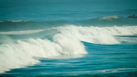 Beach waves Stock Footage 272162299