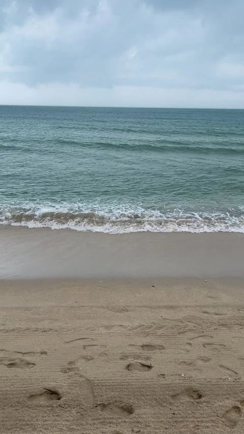 Beach waves Stock Footage 272318125