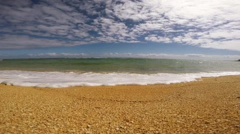 Beach Waves Hawaii Video stock 48878878