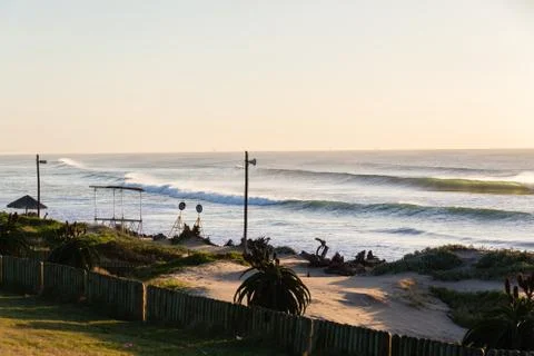 Beach Waves Ocean Stock Photos
