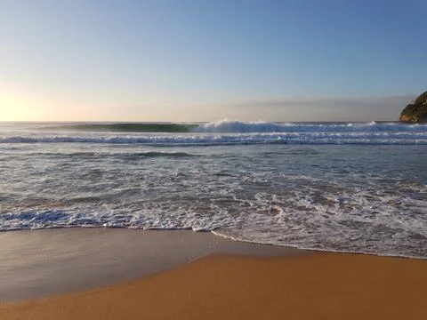 Beach waves Stock Photos