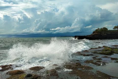 Beach waves Stock Photos