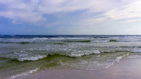 Beach-waves Foto stock