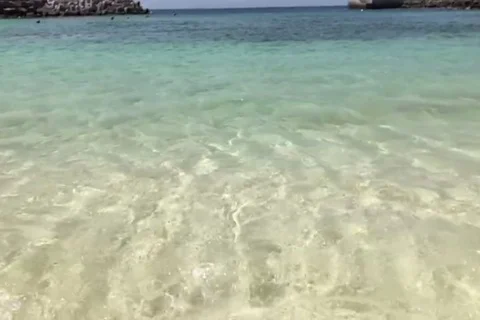 Beach Waves Slow Motion 15 Video stock 96346020