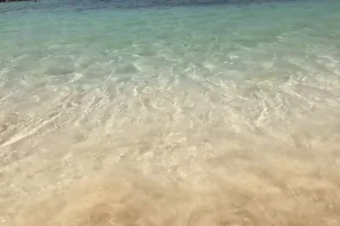 Beach Waves Slow Motion 17 Stock Footage 96346561