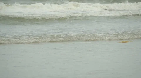Beach Waves - Slow motion Vídeo Stock 25571334