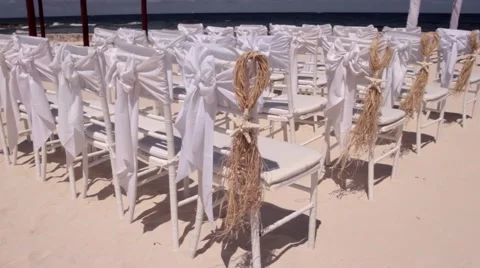 Beach wedding Stock Footage 41097553