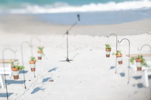 Beach Wedding Stock Photos